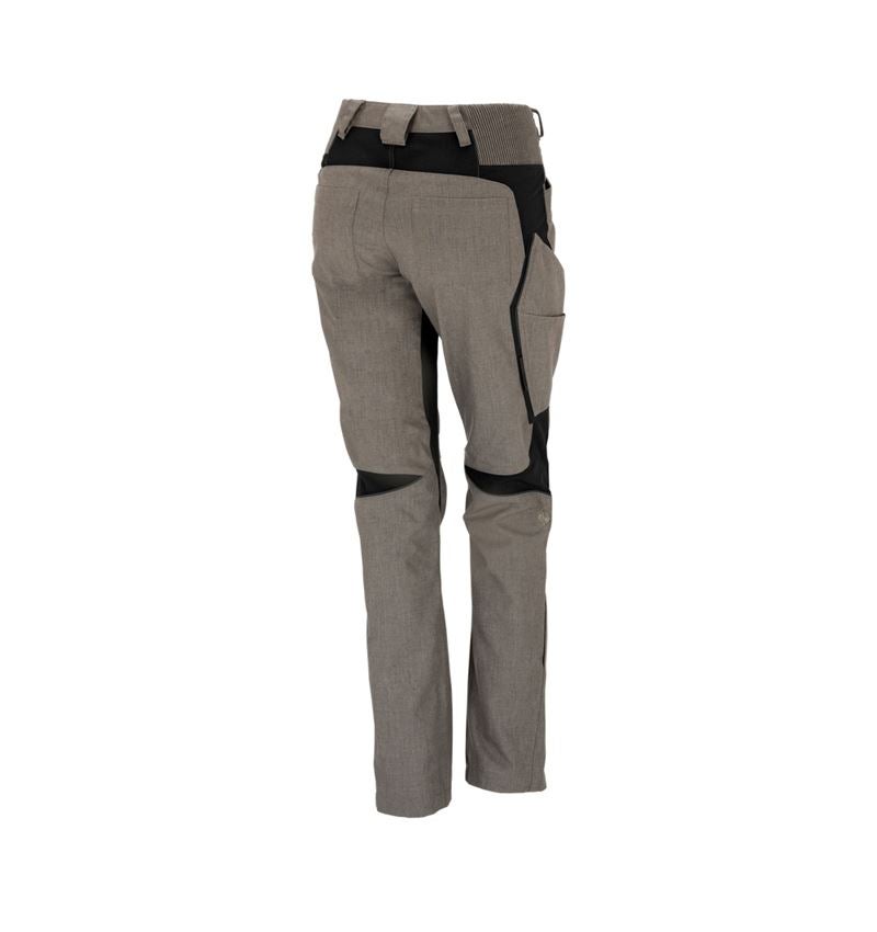 Themen: Damenhose e.s.vision + stein melange/schwarz 3