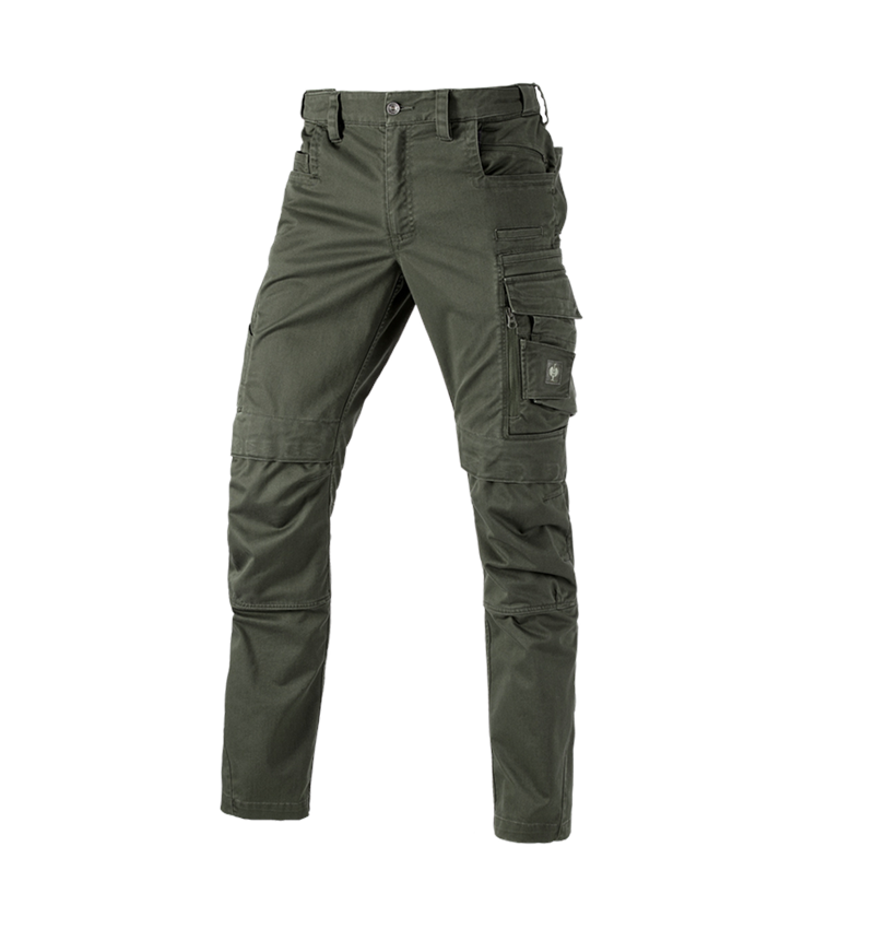 Hosen: Bundhose e.s.motion ten + tarngrün 2