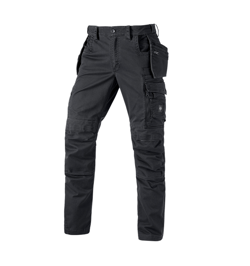 Hosen: Bundhose e.s.motion ten tool-pouch + oxidschwarz 2