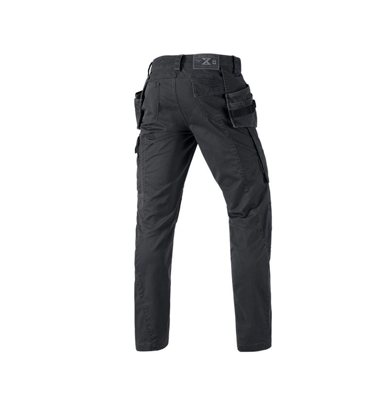 Hosen: Bundhose e.s.motion ten tool-pouch + oxidschwarz 3