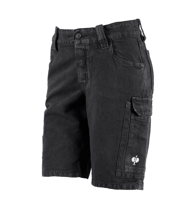 Hosen: Short e.s.botanica, Damen + naturschwarz 2