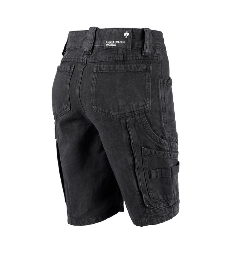 Hosen: Short e.s.botanica, Damen + naturschwarz 3