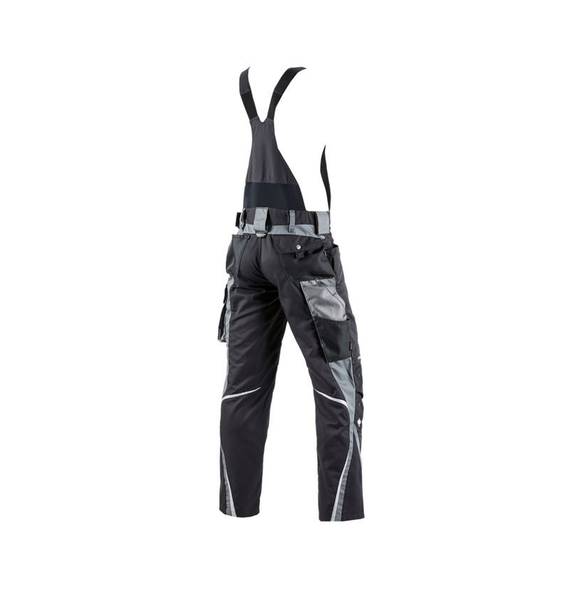 Hosen: Latzhose e.s.motion Winter + graphit/zement 3