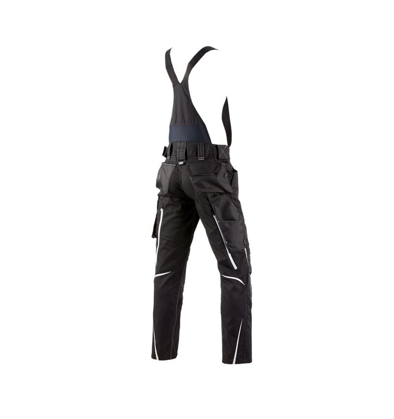 Hosen: Latzhose e.s.motion 2020 + schwarz/platin 3
