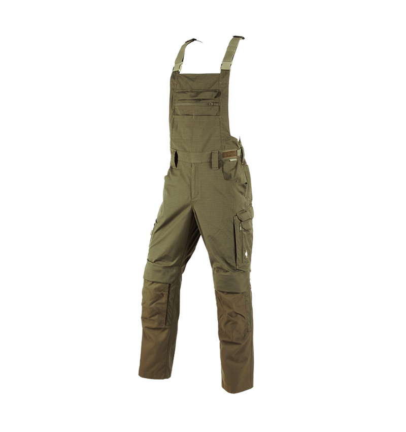Themen: Latzhose e.s.concrete solid + schlammgrün 2