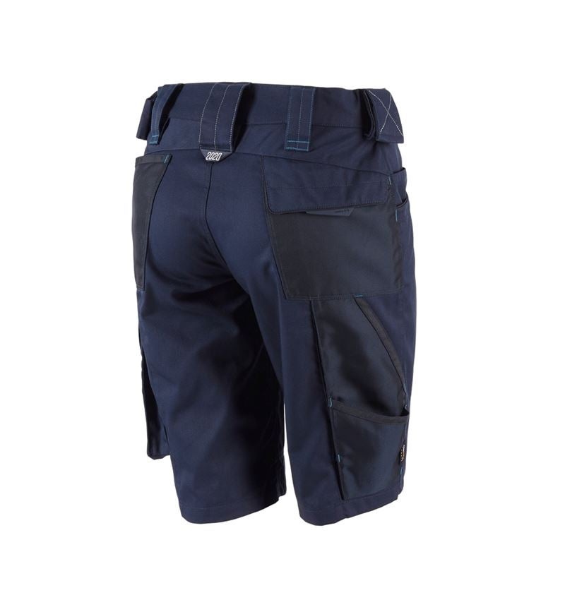 Hosen: Short e.s.motion 2020, Damen + dunkelblau/atoll 3
