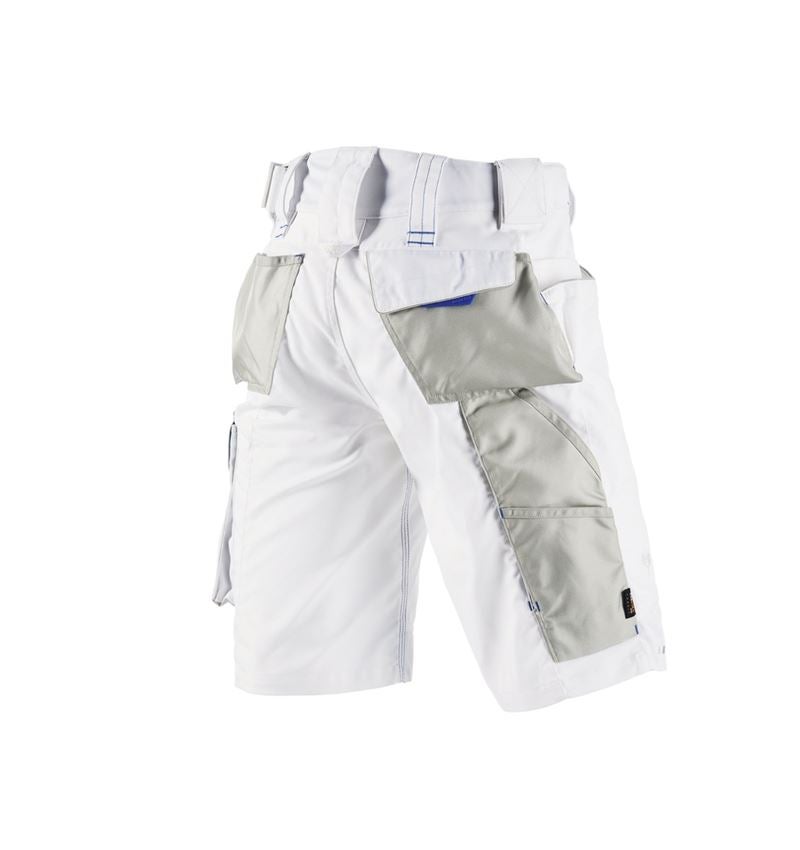 Hosen: Short e.s.motion 2020 + weiß/enzianblau 3