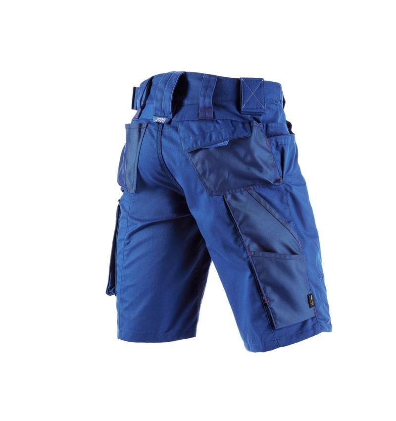 Hosen: Short e.s.motion 2020 + kornblau/feuerrot 3