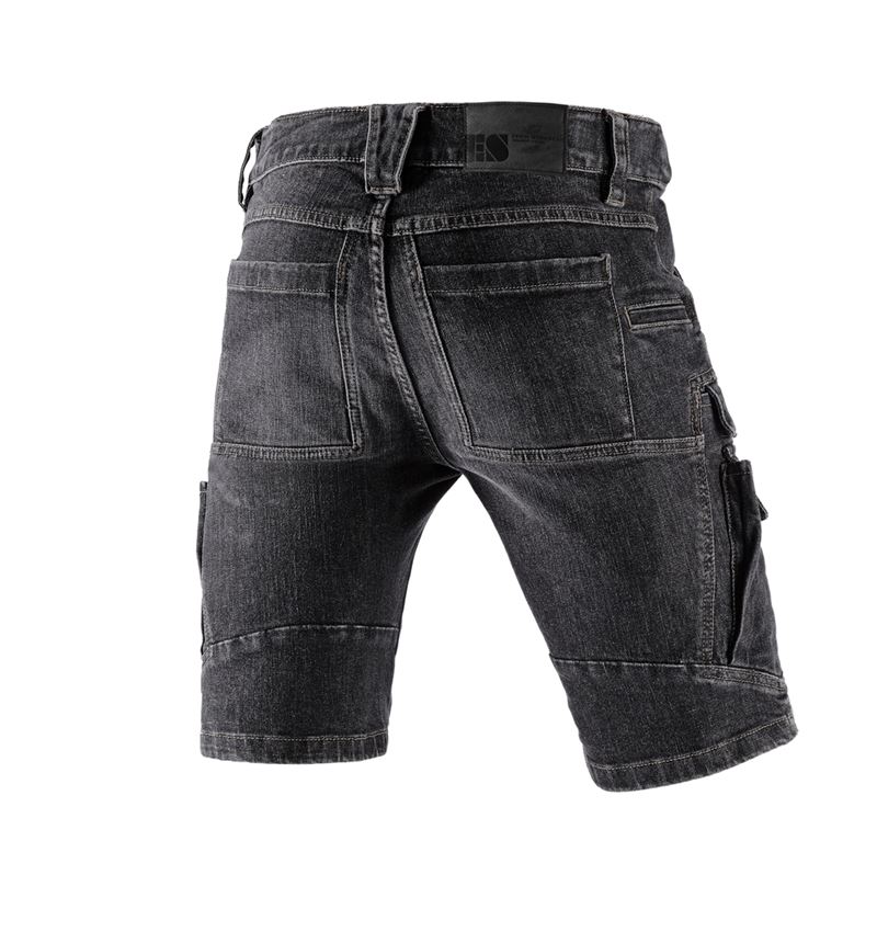 Themen: e.s. Cargo Worker-Jeans-Short POWERdenim + blackwashed 6