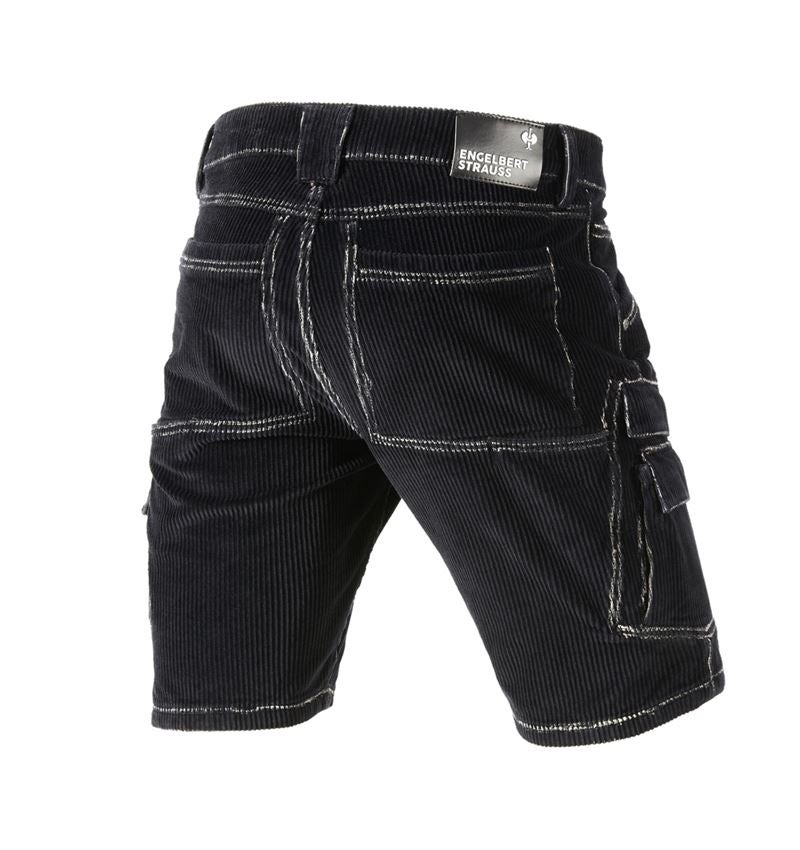 Hosen: e.s. Cargo-Stretchcord-Short + schwarz 3