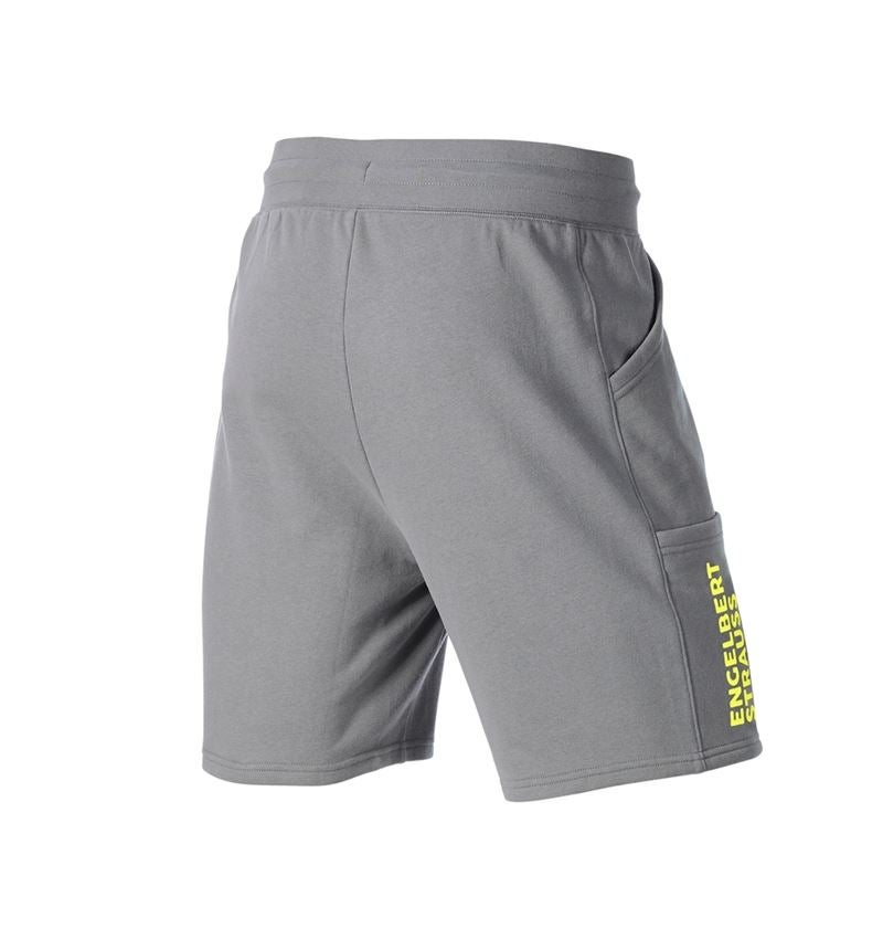 Accessoires: Sweat Short light e.s.trail + basaltgrau/acidgelb 4