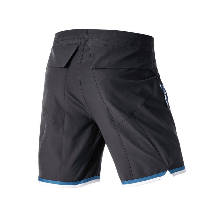 Hosen: Short e.s.ambition + graphit/enzianblau 5