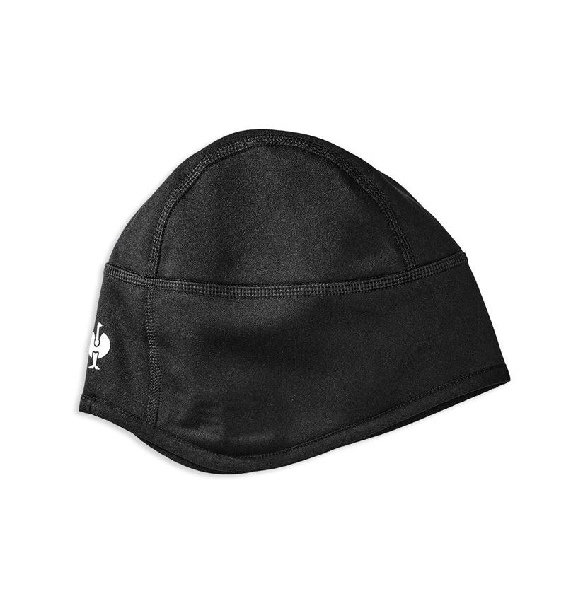 Accessoires: e.s. FIBERTWIN® thermo stretch Mütze + schwarz