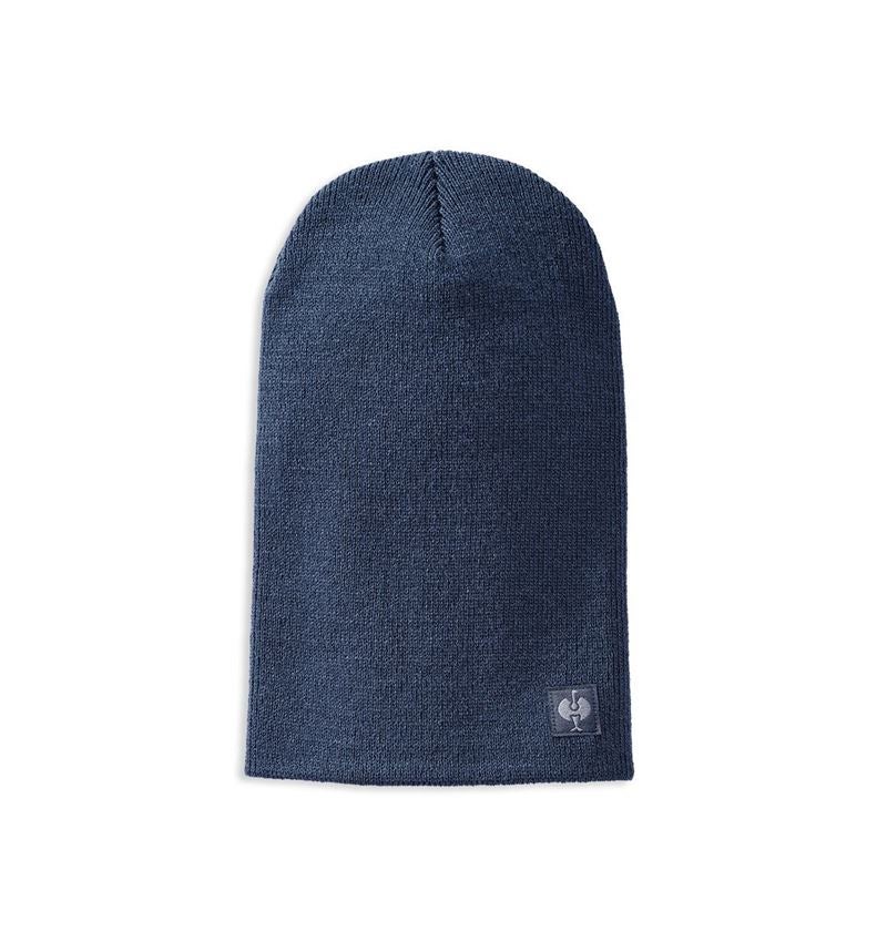 Accessoires: Strickmütze e.s.motion ten, Kinder + schieferblau