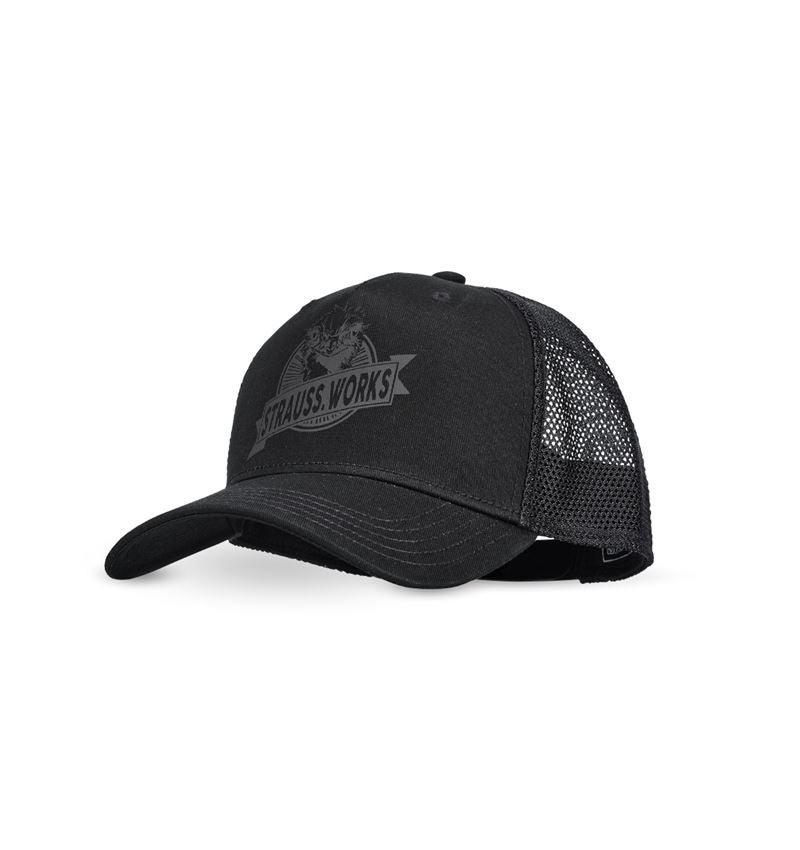 Accessoires: Cap e.s.iconic works + schwarz