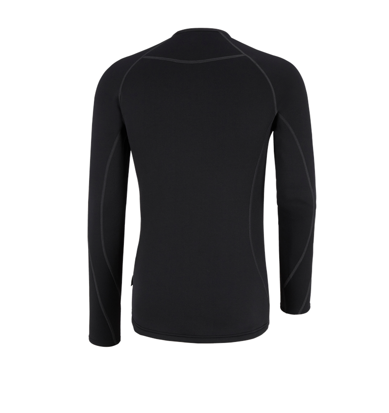 Unterwäsche | Thermokleidung: e.s. Funktions-Longsleeve thermo stretch-x-warm + schwarz 6