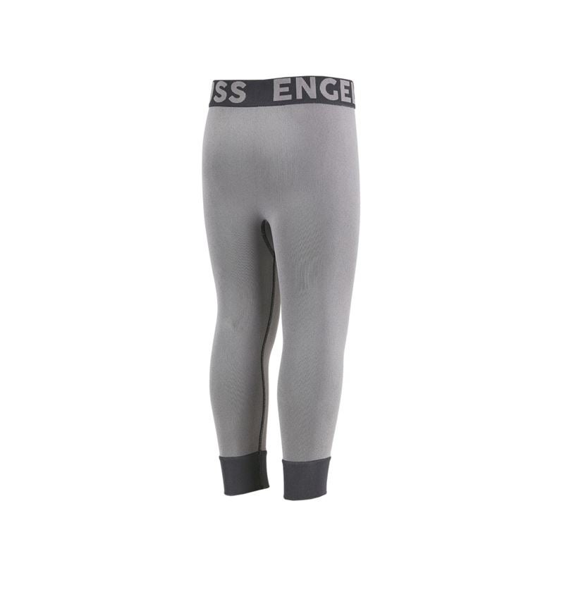 Funktionsunterwäsche: e.s. Funktions Long-Pants seamless - warm, Kinder + platin 3
