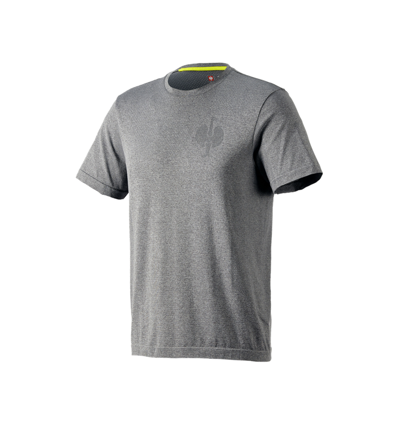Shirts & Co.: T-Shirt seamless e.s.trail + basaltgrau melange 3