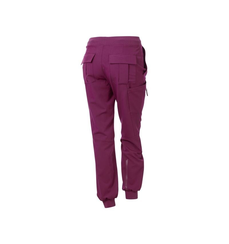 Hosen: Pocket Hose e.s.avida, Damen + rotviolett 5