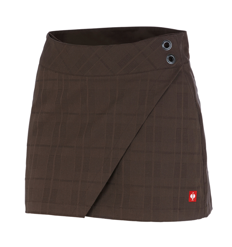 Hosen: Berufshosenrock e.s.fusion + kastanie