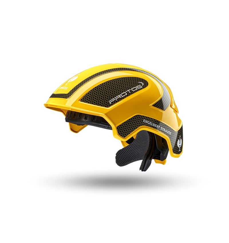 Schutzhelme: e.s. Arbeitshelm Protos® + gelb/schwarz