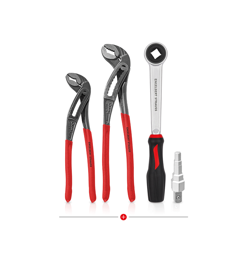 Zangen: Sanitär- und Installations-Set