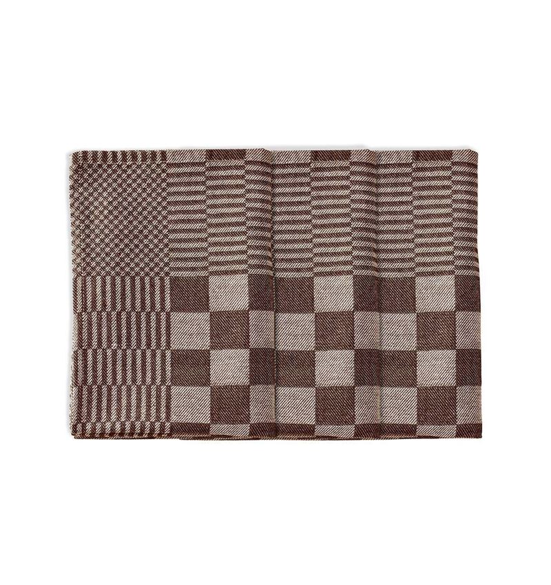 Tücher: e.s. Geschirrtücher solid, 3er Pack + kaffeebraun