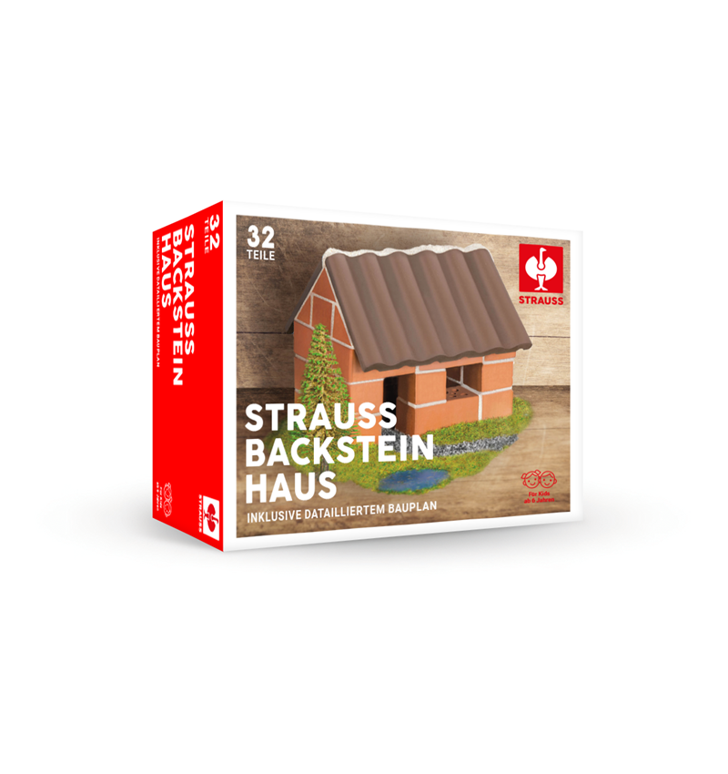 Accessoires: STRAUSS Backsteinhaus