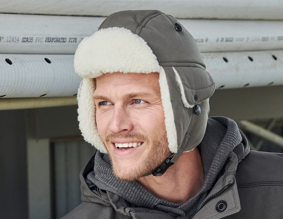 Accessoires: e.s. Wintermütze cotton touch + titan 1