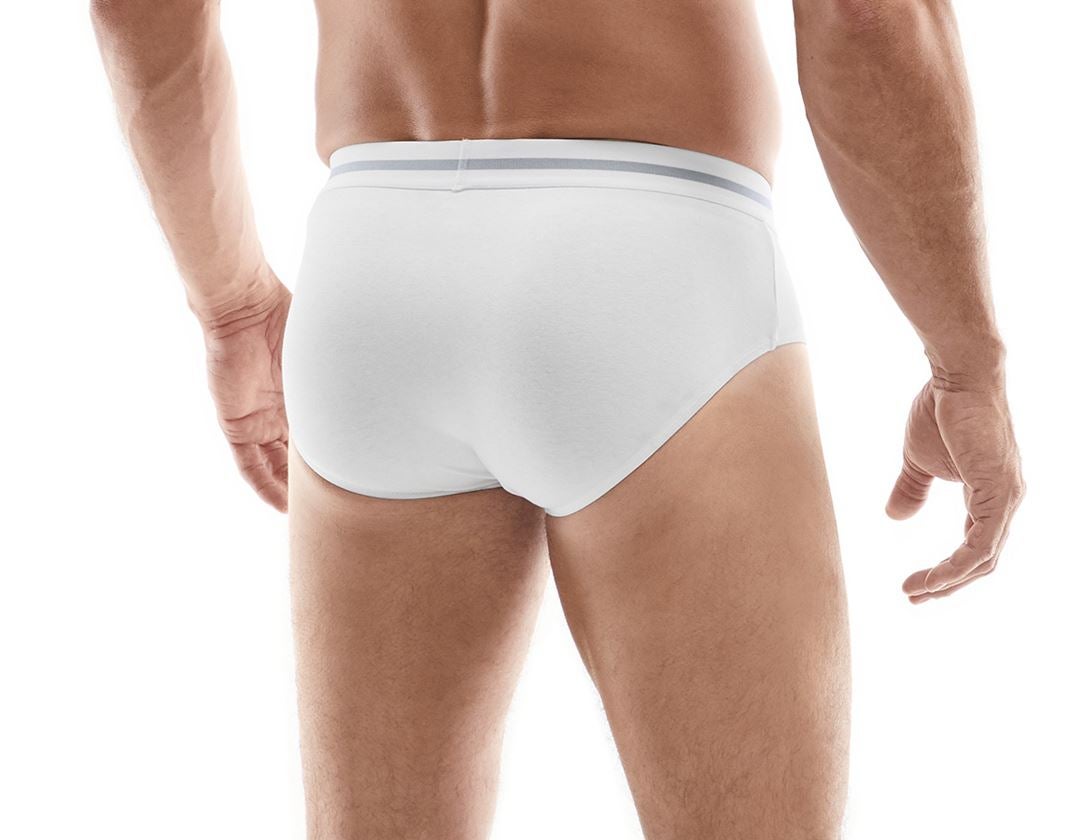 Unterwäsche | Thermokleidung: e.s. cotton stretch Slip + weiß 1