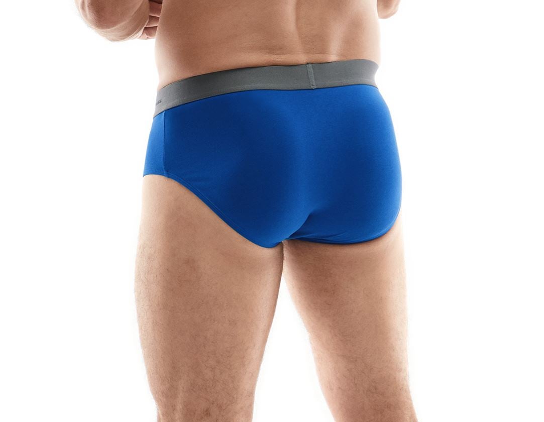 Unterwäsche | Thermokleidung: e.s. cotton stretch Slip + kornblau 1