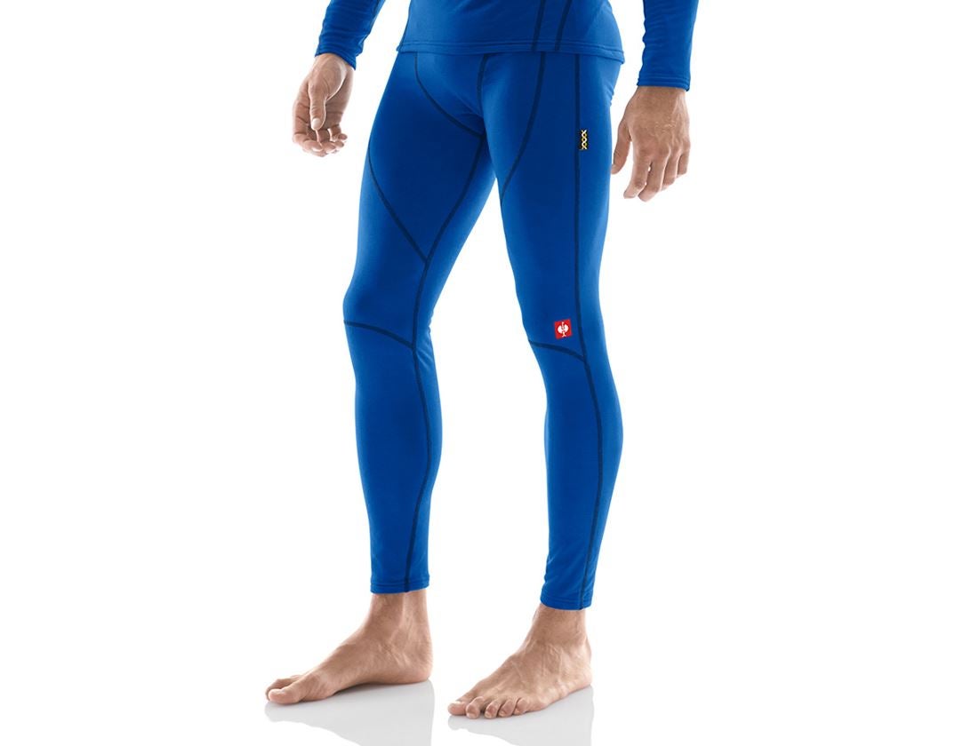 Unterwäsche | Thermokleidung: e.s. Funkt.Long Pants clima-pro-warm, Herren + enzianblau 1