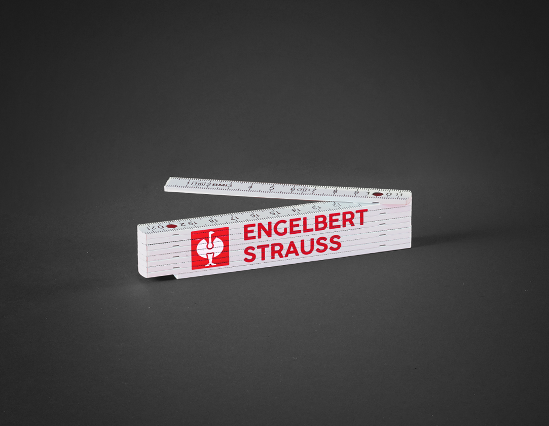 Messwerkzeuge: e.s. Kunststoff-Gliedermaßstab, 1 m