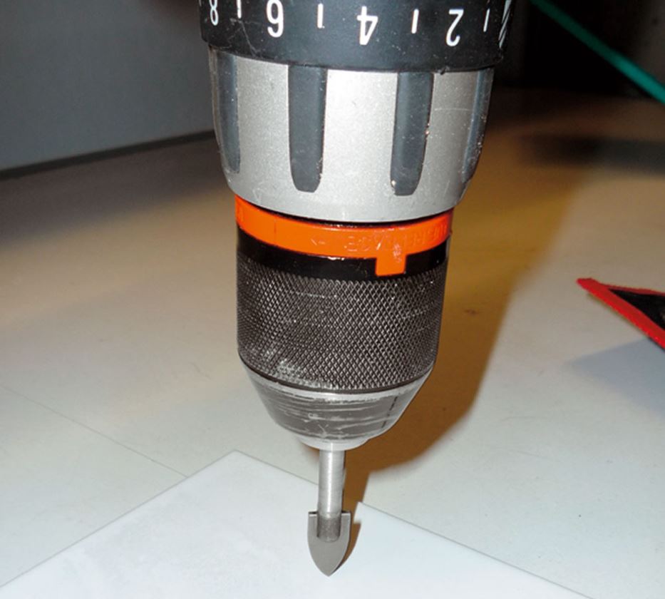 Bohrer: Bit Fliesen-/Glasbohrer-Set