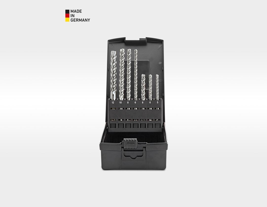Bohrer: e.s.4-Schneider Steinbohrer Satz SDS-plus ultimate