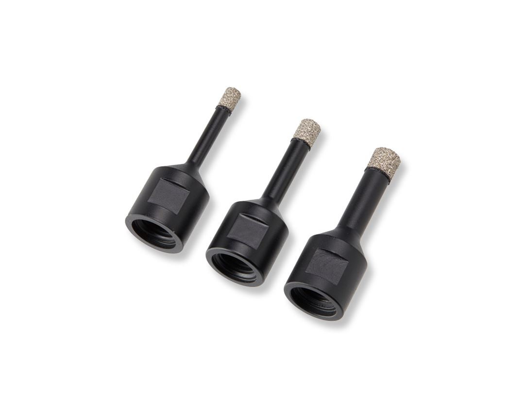 Bohrer: e.s. Diamant-Fliesenbohrer- Set, M14-Aufnahme 1