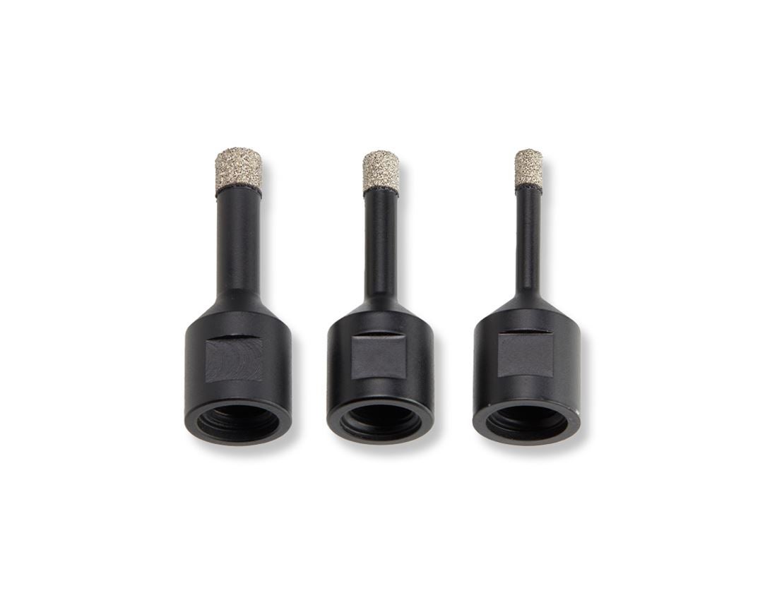 Bohrer: e.s. Diamant-Fliesenbohrer- Set, M14-Aufnahme