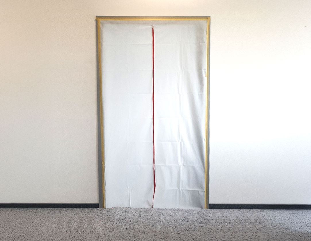 Abdeckfolien: Multivlies Staubschutztür Reißverschluss 120x220mm