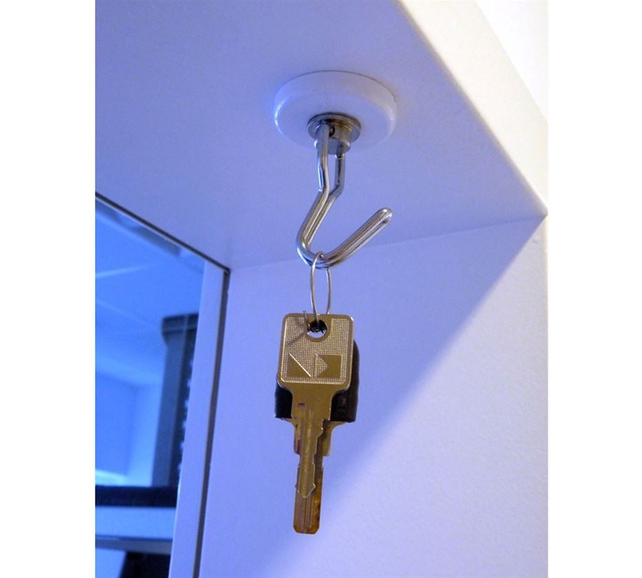 Kleinteile: MAUL Hakenmagnet Karussell, 2er Pack + schwarz