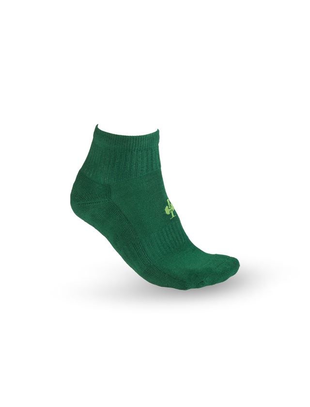 Socken | Strümpfe: e.s. Allround Socken Classic light/mid, 3er Pack + grün/seegrün