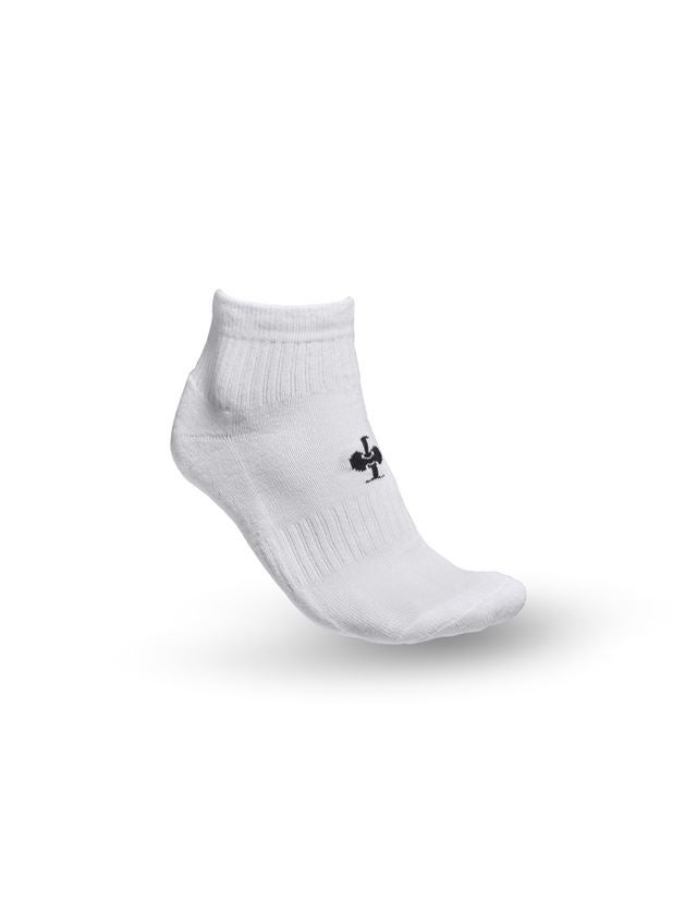 Socken | Strümpfe: e.s. Allround Socken Classic light/mid, 3er Pack + weiß