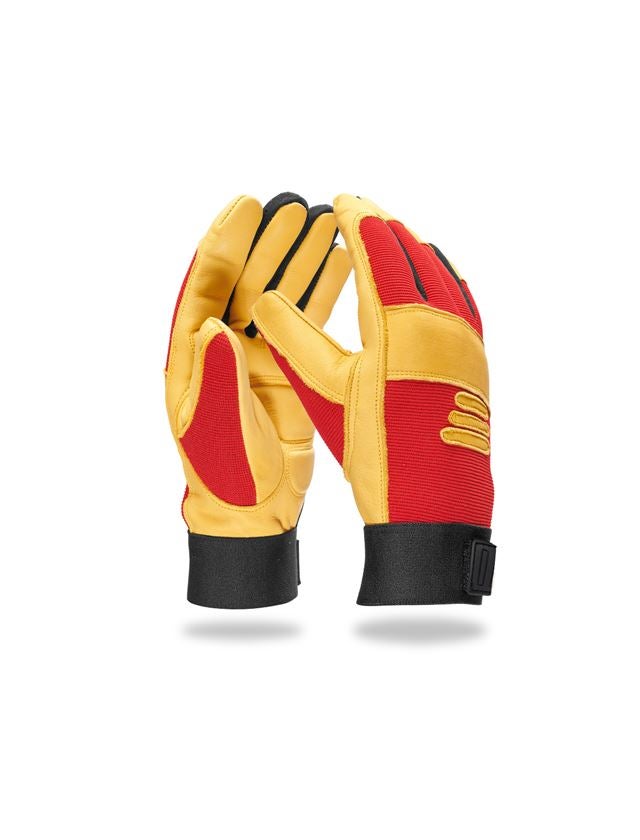 Leder: Vollleder-Montagehandschuhe Biflex