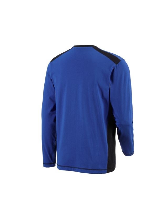 Themen: Longsleeve cotton e.s.active + kornblau/schwarz 3