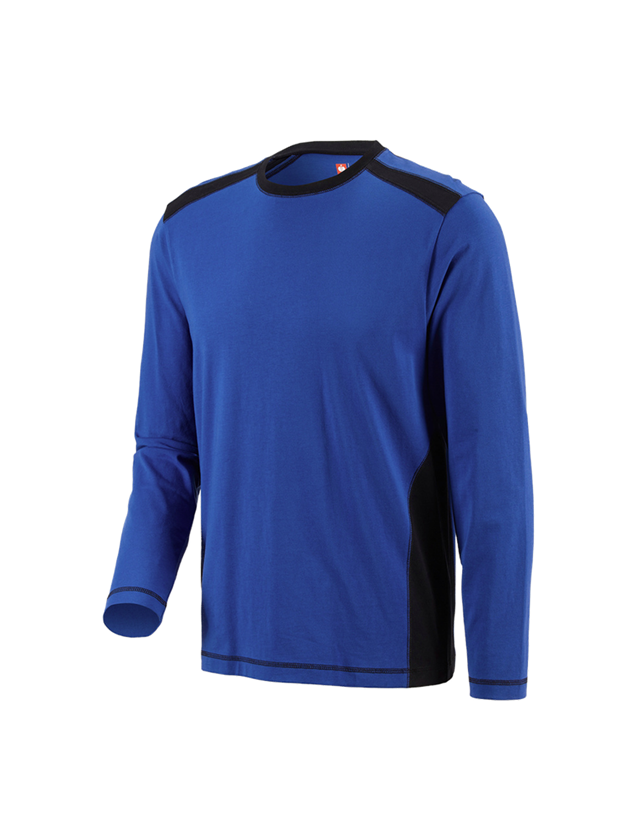 Themen: Longsleeve cotton e.s.active + kornblau/schwarz 2