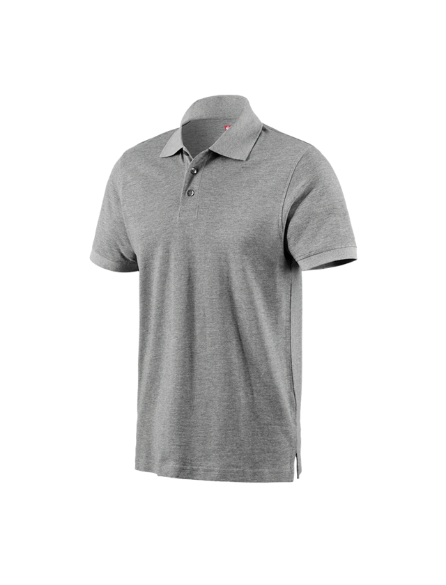 Galabau / Forst- und Landwirtschaft: e.s. Polo-Shirt cotton + graumeliert 2
