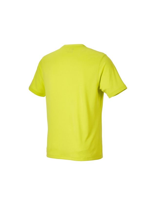 Shirts & Co.: e.s. Funktions T-Shirt Strauss + acidgelb 1