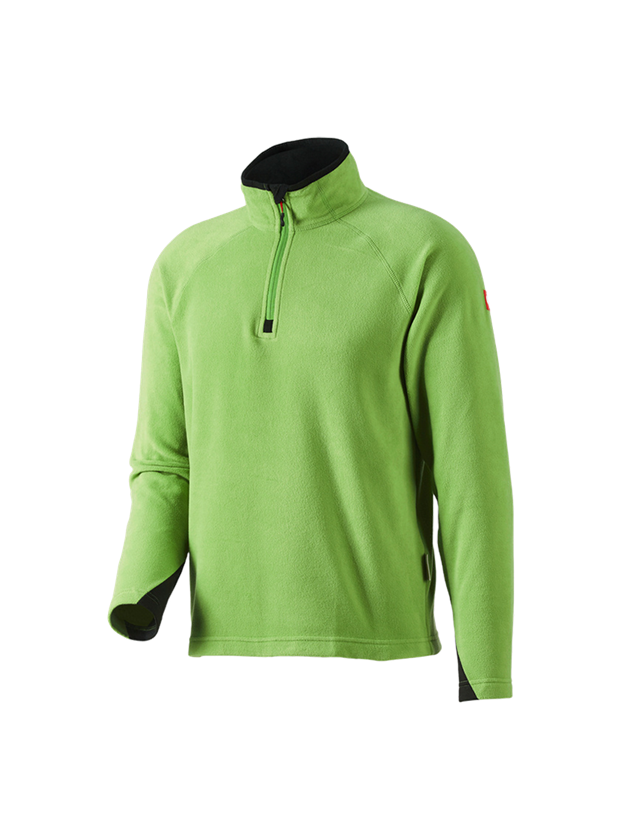 Shirts & Co.: Microfleece Troyer dryplexx® micro + seegrün