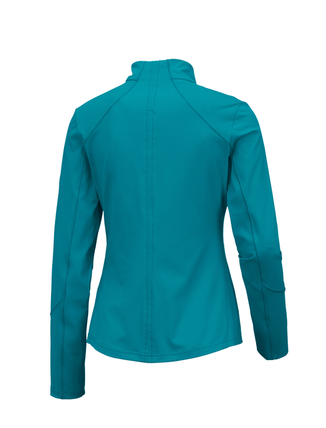 Jacken: e.s. Funktions Sweatjacke solid, Damen + ozean 3