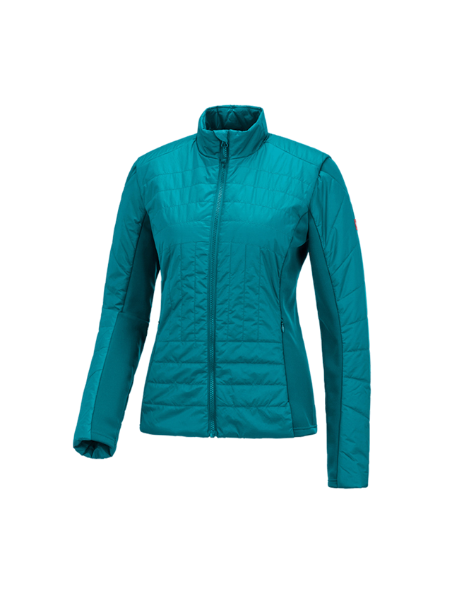 Jacken: e.s. Funktions Steppjacke thermo stretch, Damen + ozean 2