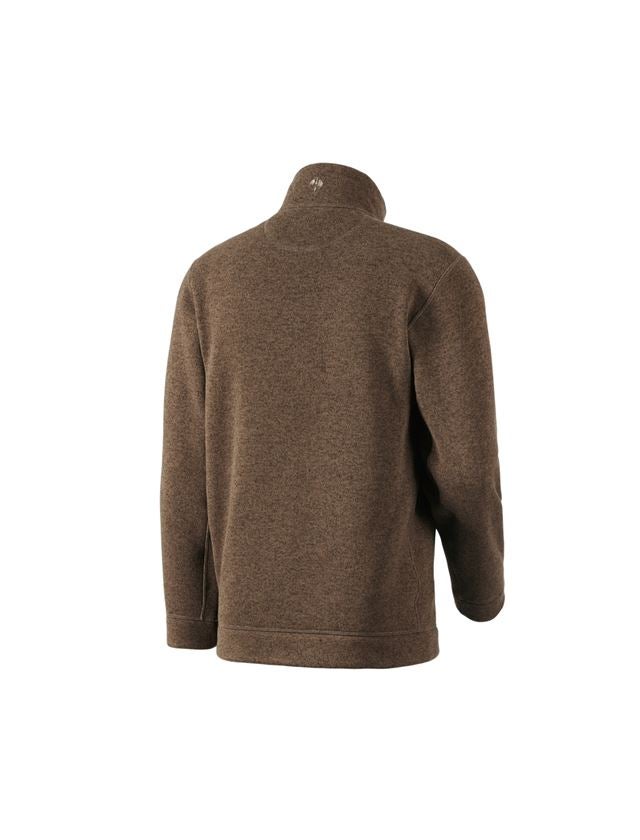 Jacken: e.s. Jacke therma-plus + haselnuss melange 3